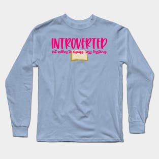 Cozy Mystery Introvert Long Sleeve T-Shirt